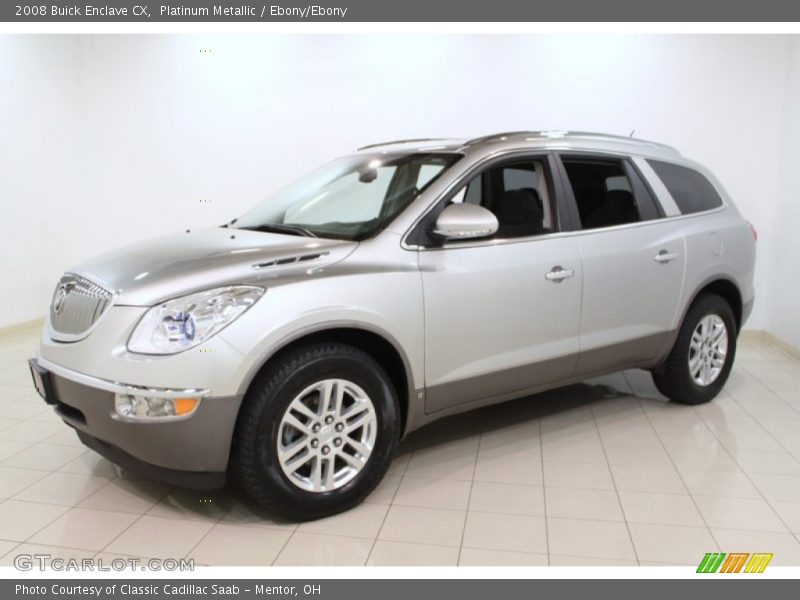 Platinum Metallic / Ebony/Ebony 2008 Buick Enclave CX