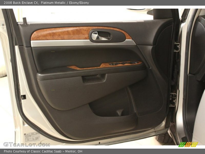 Platinum Metallic / Ebony/Ebony 2008 Buick Enclave CX
