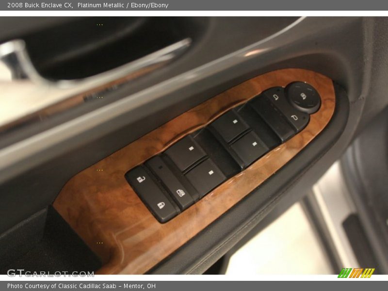 Platinum Metallic / Ebony/Ebony 2008 Buick Enclave CX