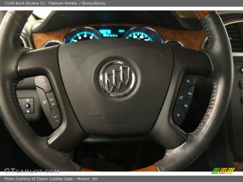 Platinum Metallic / Ebony/Ebony 2008 Buick Enclave CX