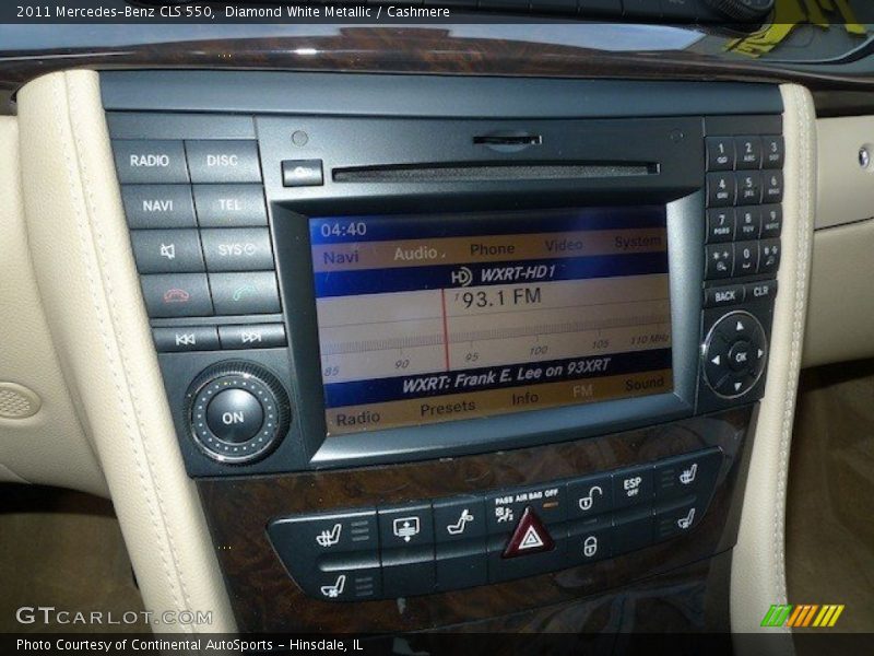 Audio System of 2011 CLS 550