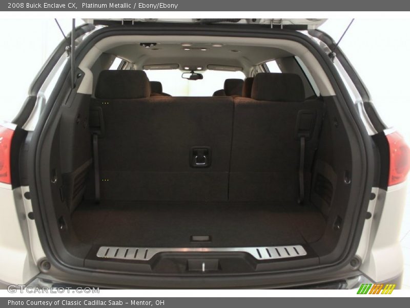 Platinum Metallic / Ebony/Ebony 2008 Buick Enclave CX