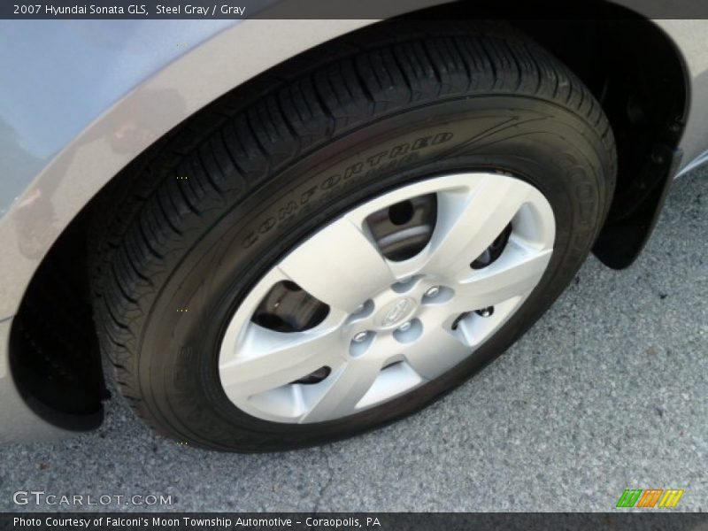 Steel Gray / Gray 2007 Hyundai Sonata GLS