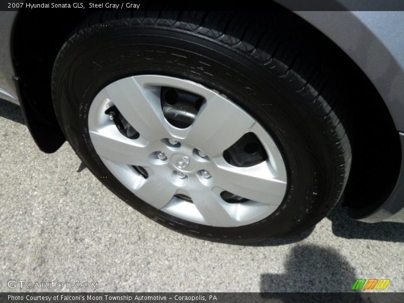 Steel Gray / Gray 2007 Hyundai Sonata GLS