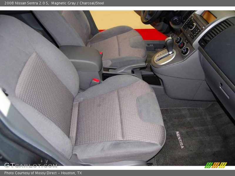Magnetic Gray / Charcoal/Steel 2008 Nissan Sentra 2.0 S
