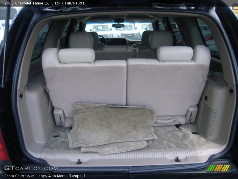 Black / Tan/Neutral 2003 Chevrolet Tahoe LS