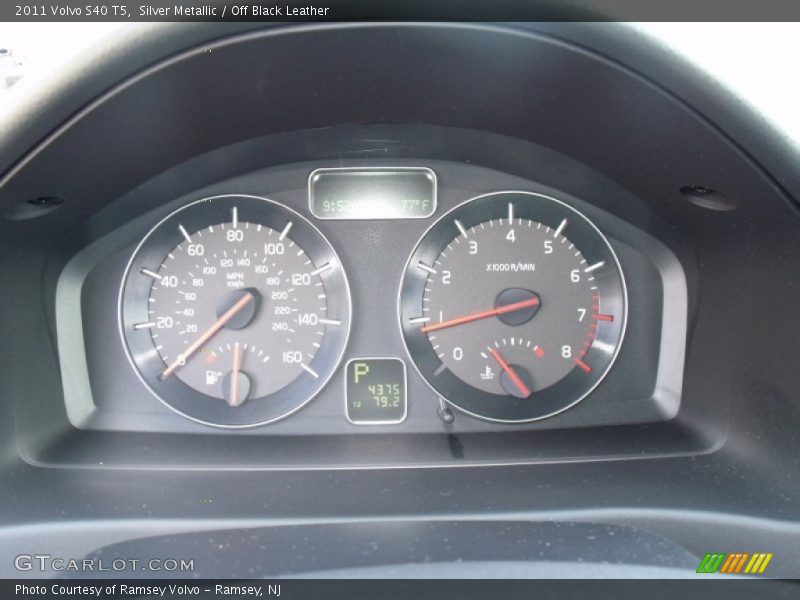 2011 S40 T5 T5 Gauges