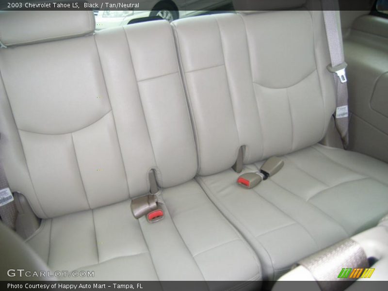 Black / Tan/Neutral 2003 Chevrolet Tahoe LS