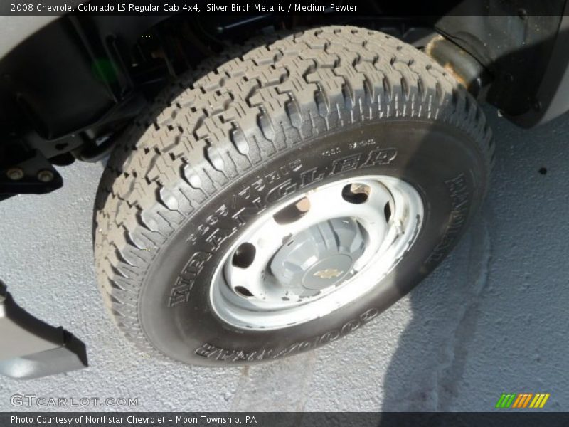 Silver Birch Metallic / Medium Pewter 2008 Chevrolet Colorado LS Regular Cab 4x4