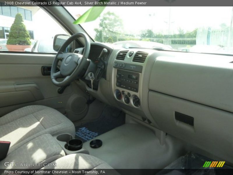 Silver Birch Metallic / Medium Pewter 2008 Chevrolet Colorado LS Regular Cab 4x4