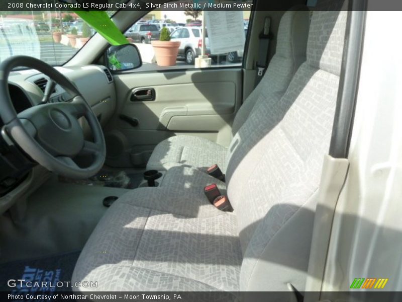 Silver Birch Metallic / Medium Pewter 2008 Chevrolet Colorado LS Regular Cab 4x4