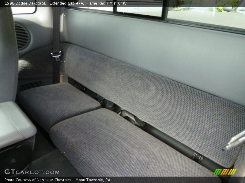 Flame Red / Mist Gray 1998 Dodge Dakota SLT Extended Cab 4x4