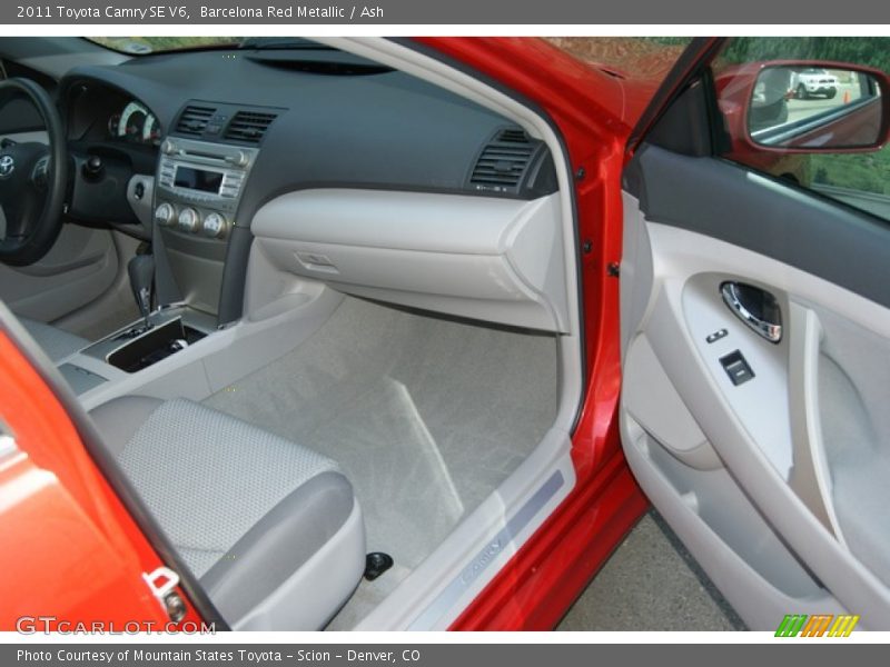 Barcelona Red Metallic / Ash 2011 Toyota Camry SE V6