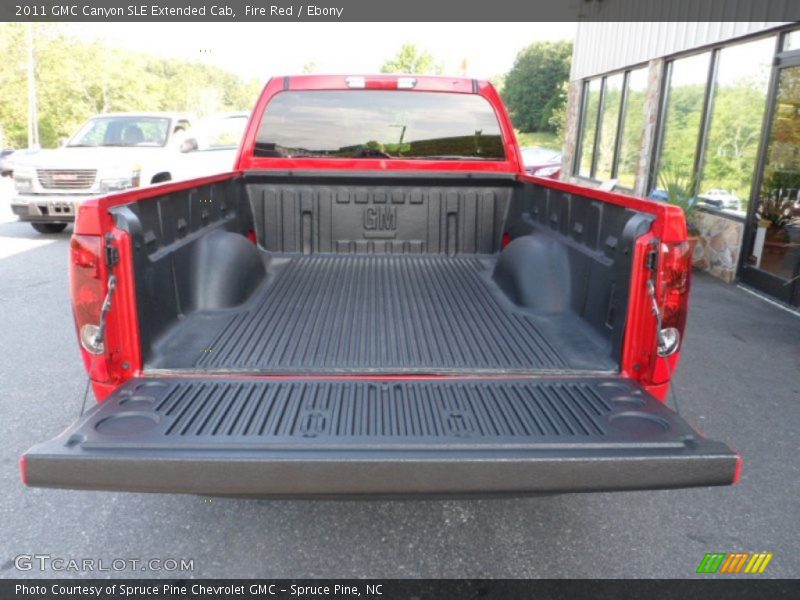 Fire Red / Ebony 2011 GMC Canyon SLE Extended Cab