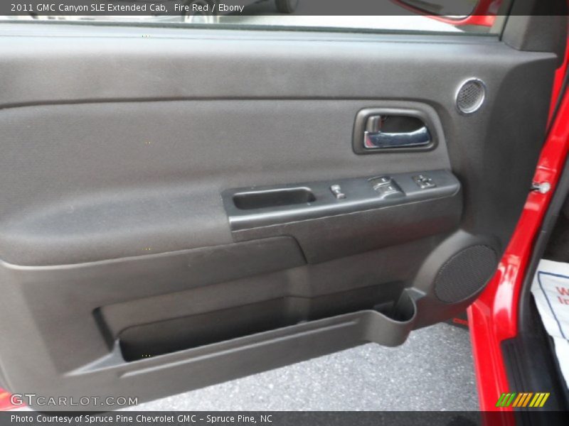 Fire Red / Ebony 2011 GMC Canyon SLE Extended Cab
