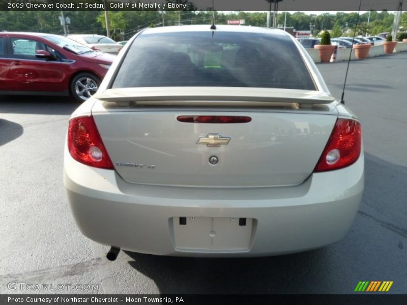 Gold Mist Metallic / Ebony 2009 Chevrolet Cobalt LT Sedan