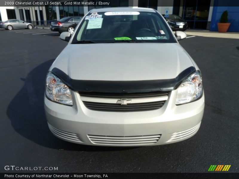 Gold Mist Metallic / Ebony 2009 Chevrolet Cobalt LT Sedan