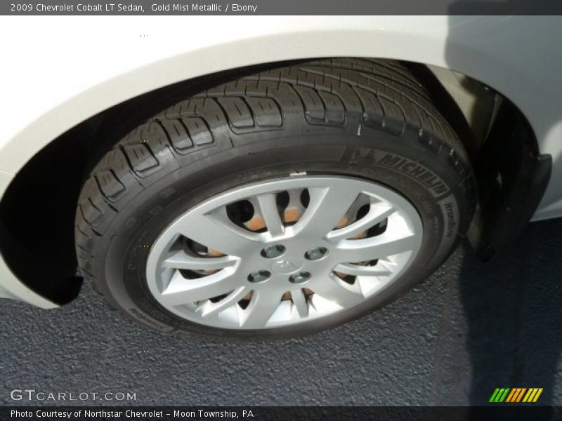 Gold Mist Metallic / Ebony 2009 Chevrolet Cobalt LT Sedan
