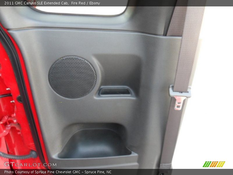 Fire Red / Ebony 2011 GMC Canyon SLE Extended Cab