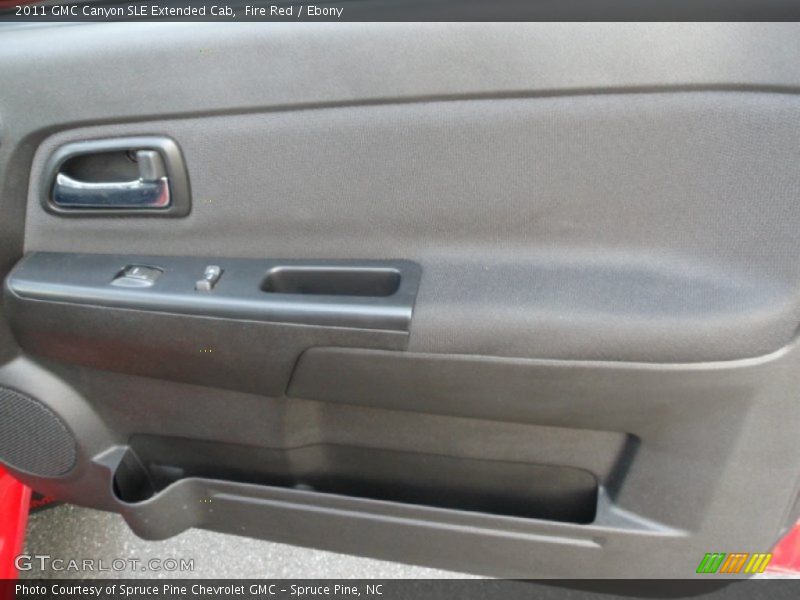 Fire Red / Ebony 2011 GMC Canyon SLE Extended Cab