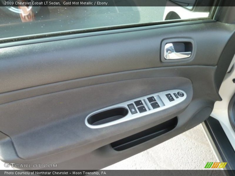 Gold Mist Metallic / Ebony 2009 Chevrolet Cobalt LT Sedan