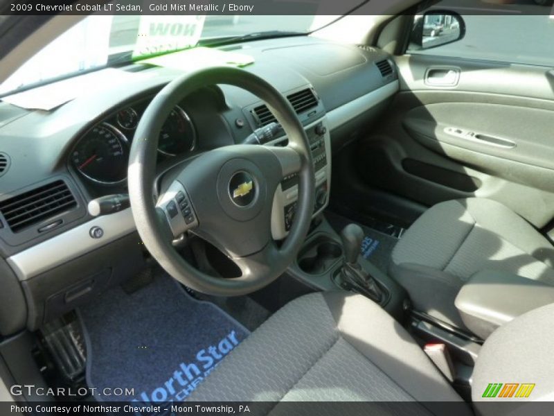 Gold Mist Metallic / Ebony 2009 Chevrolet Cobalt LT Sedan