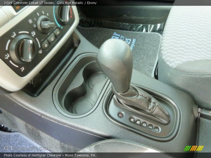 Gold Mist Metallic / Ebony 2009 Chevrolet Cobalt LT Sedan