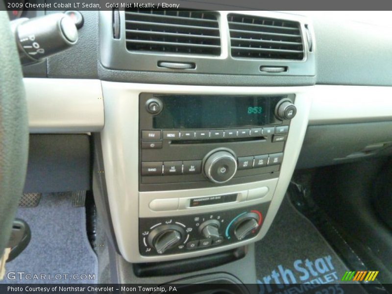 Gold Mist Metallic / Ebony 2009 Chevrolet Cobalt LT Sedan