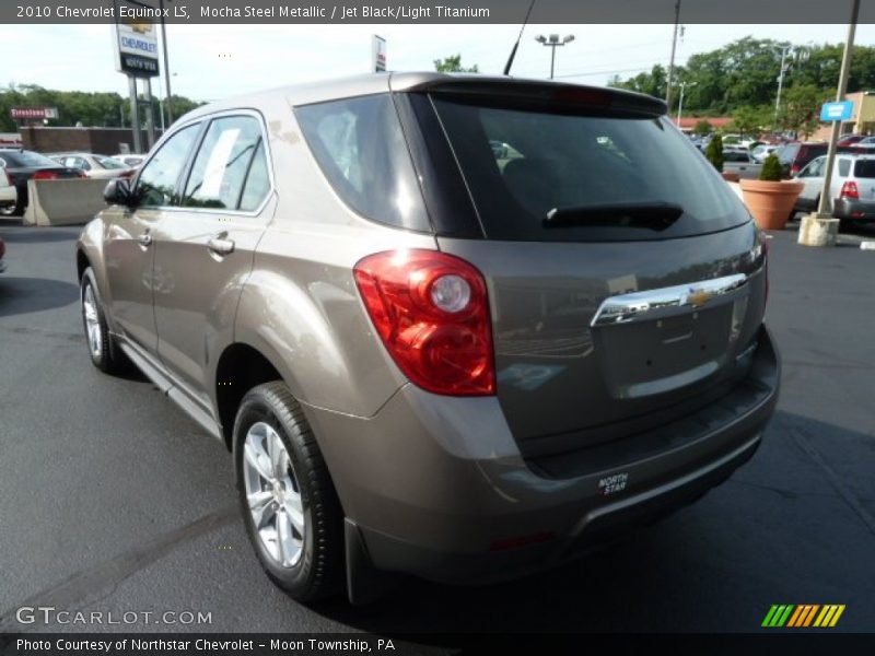 Mocha Steel Metallic / Jet Black/Light Titanium 2010 Chevrolet Equinox LS