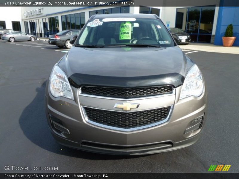 Mocha Steel Metallic / Jet Black/Light Titanium 2010 Chevrolet Equinox LS