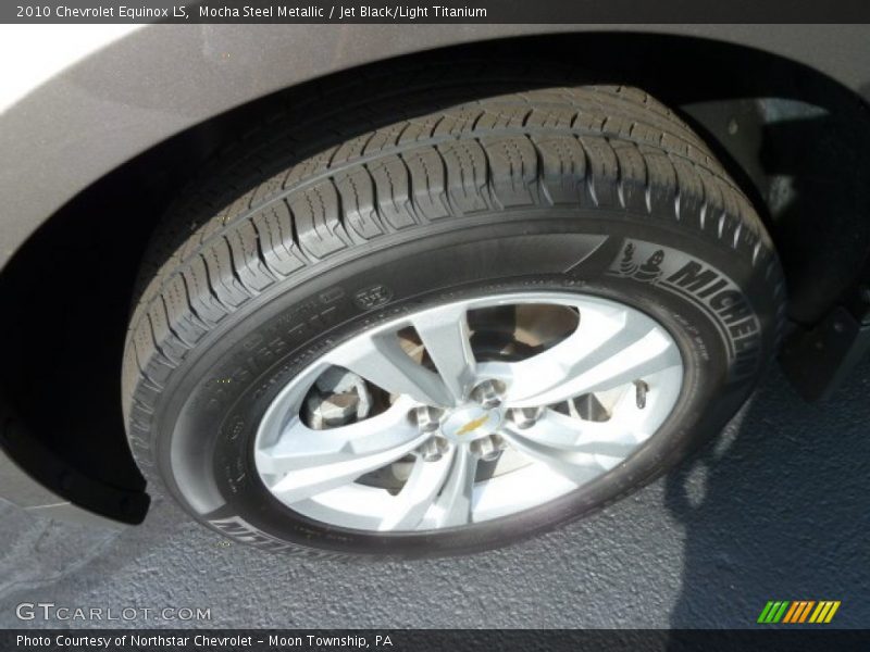 Mocha Steel Metallic / Jet Black/Light Titanium 2010 Chevrolet Equinox LS