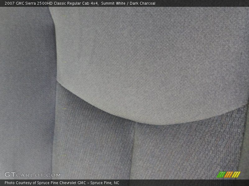 Summit White / Dark Charcoal 2007 GMC Sierra 2500HD Classic Regular Cab 4x4