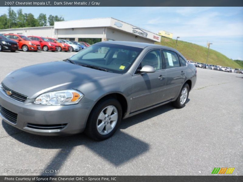 Dark Silver Metallic / Gray 2007 Chevrolet Impala LT