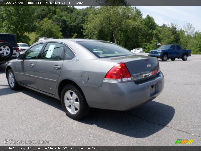 Dark Silver Metallic / Gray 2007 Chevrolet Impala LT