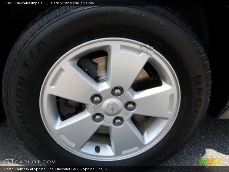 Dark Silver Metallic / Gray 2007 Chevrolet Impala LT