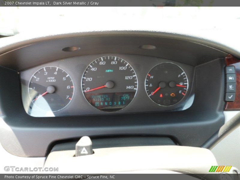 Dark Silver Metallic / Gray 2007 Chevrolet Impala LT