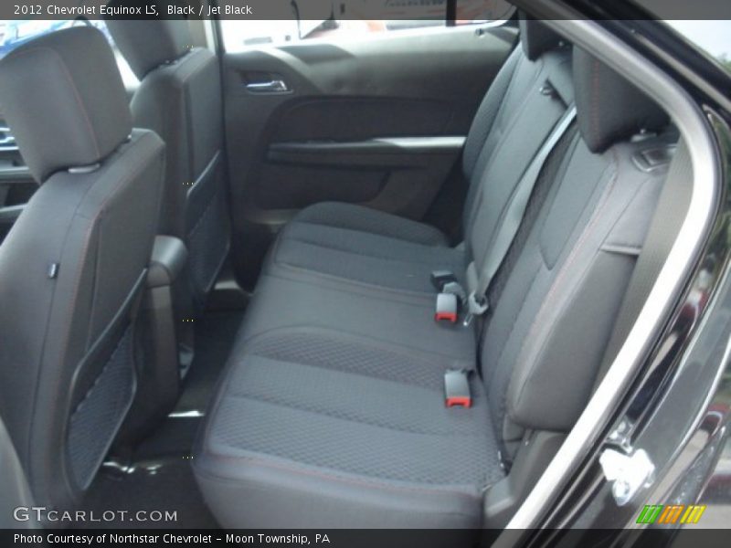 Black / Jet Black 2012 Chevrolet Equinox LS