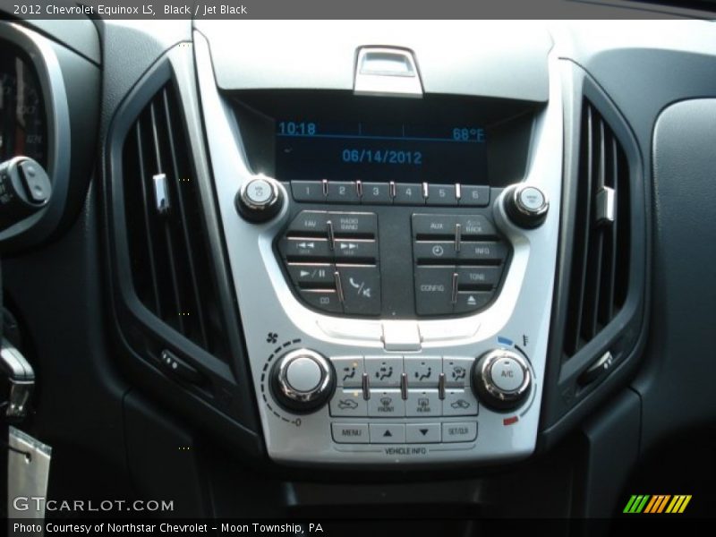 Black / Jet Black 2012 Chevrolet Equinox LS
