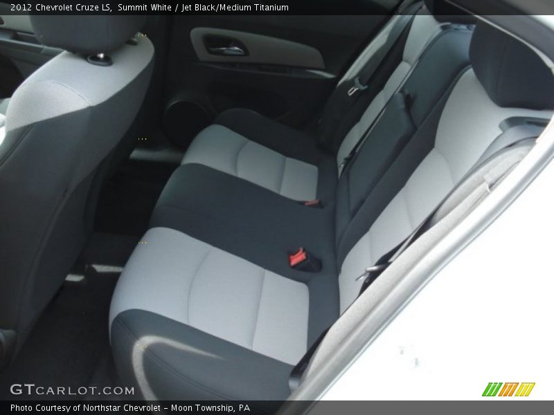 Summit White / Jet Black/Medium Titanium 2012 Chevrolet Cruze LS