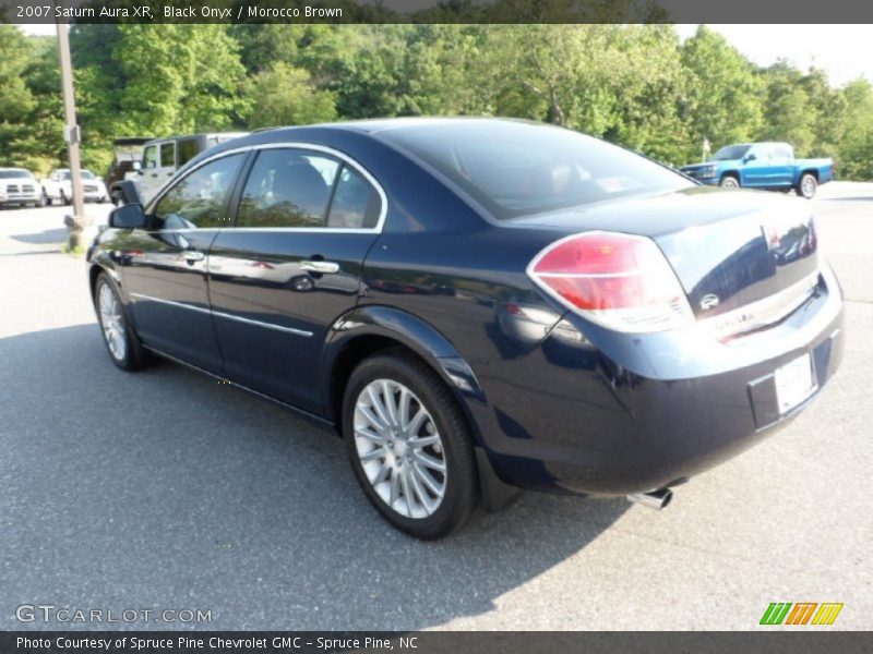 Black Onyx / Morocco Brown 2007 Saturn Aura XR