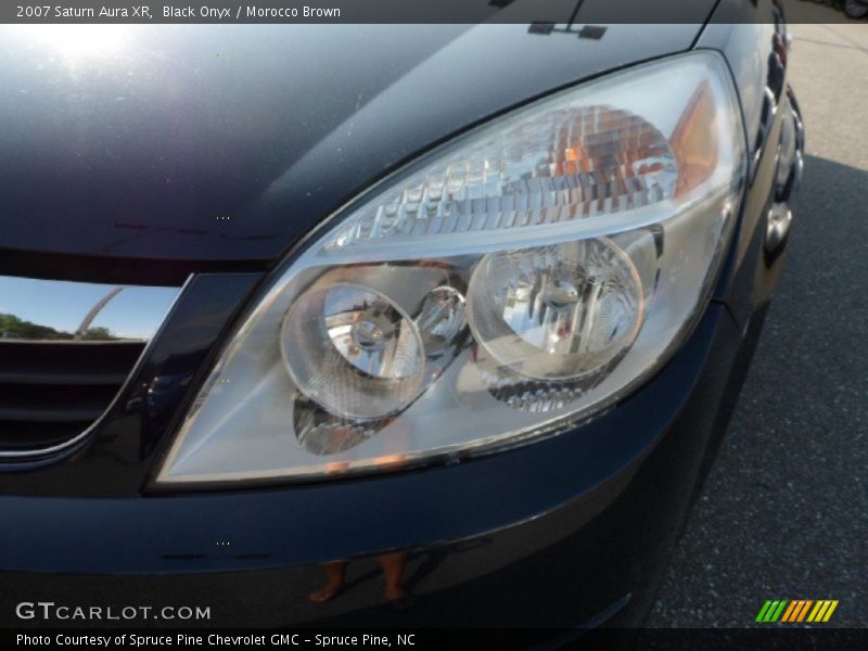 Black Onyx / Morocco Brown 2007 Saturn Aura XR