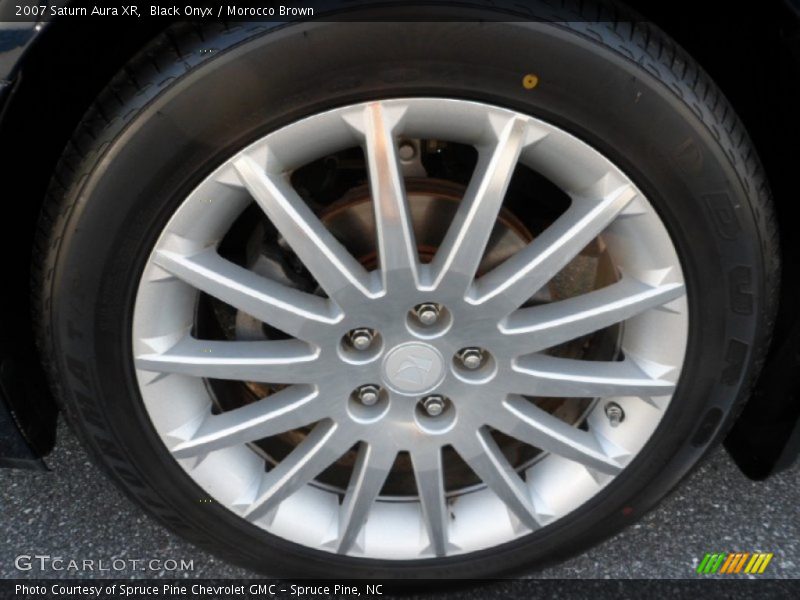 Black Onyx / Morocco Brown 2007 Saturn Aura XR