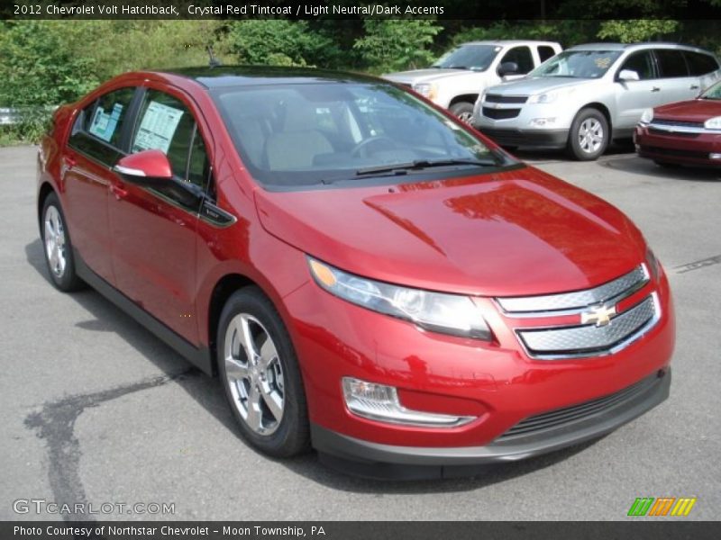 Crystal Red Tintcoat / Light Neutral/Dark Accents 2012 Chevrolet Volt Hatchback