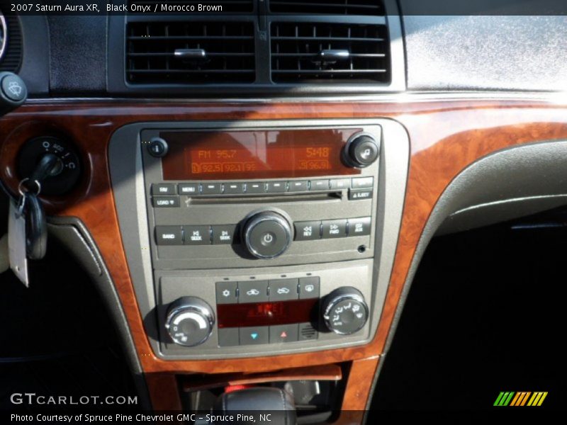 Black Onyx / Morocco Brown 2007 Saturn Aura XR