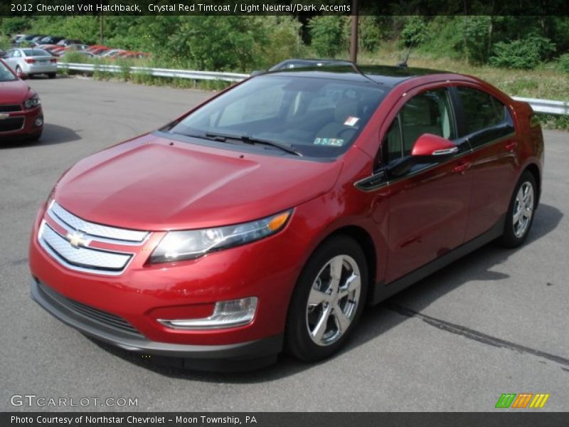Crystal Red Tintcoat / Light Neutral/Dark Accents 2012 Chevrolet Volt Hatchback