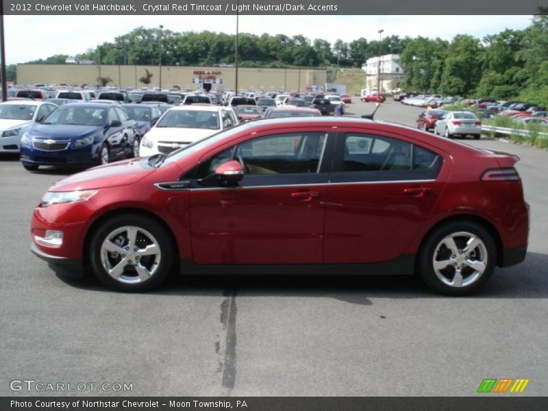 Crystal Red Tintcoat / Light Neutral/Dark Accents 2012 Chevrolet Volt Hatchback