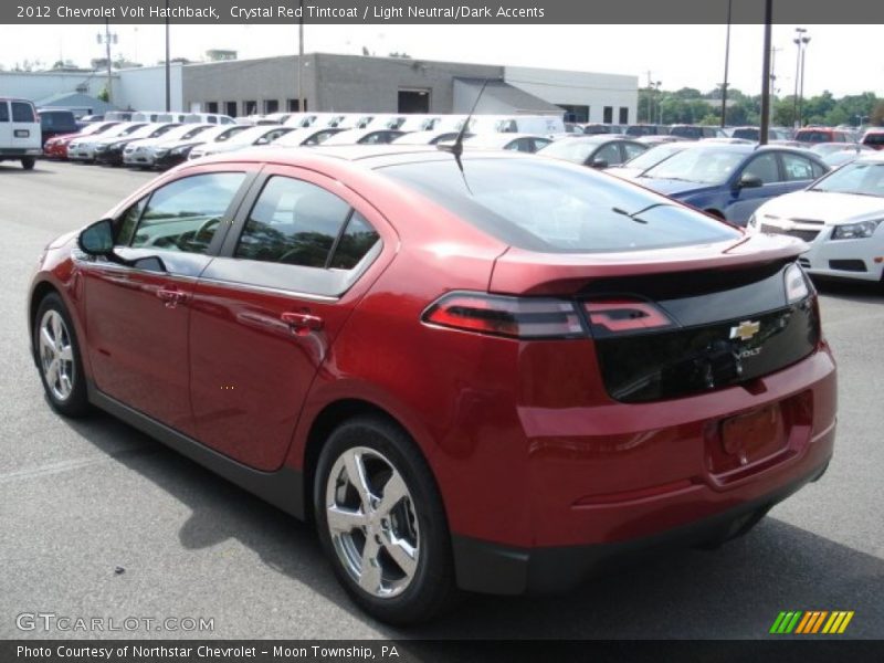 Crystal Red Tintcoat / Light Neutral/Dark Accents 2012 Chevrolet Volt Hatchback
