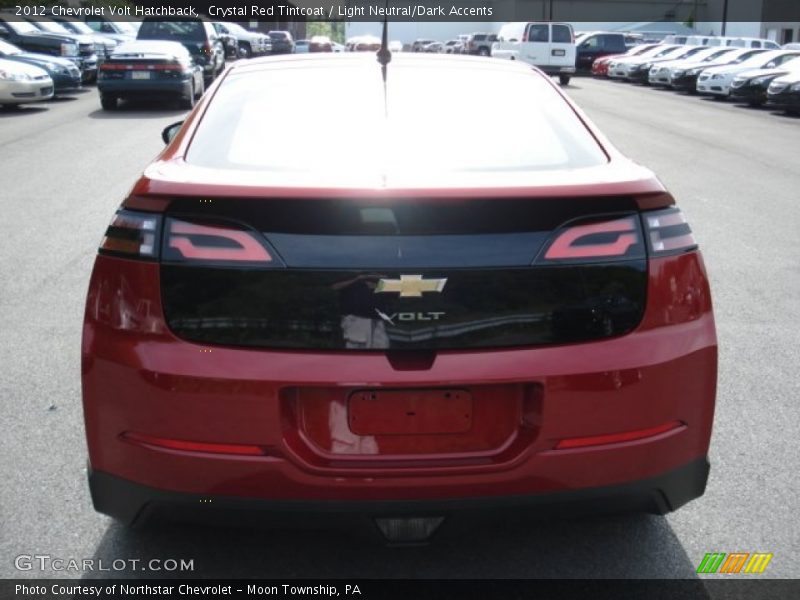 Crystal Red Tintcoat / Light Neutral/Dark Accents 2012 Chevrolet Volt Hatchback