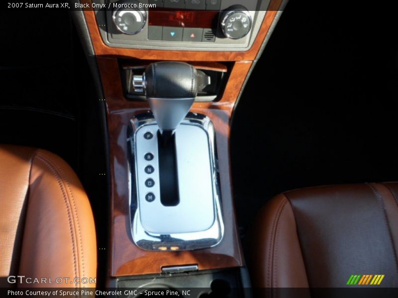 Black Onyx / Morocco Brown 2007 Saturn Aura XR