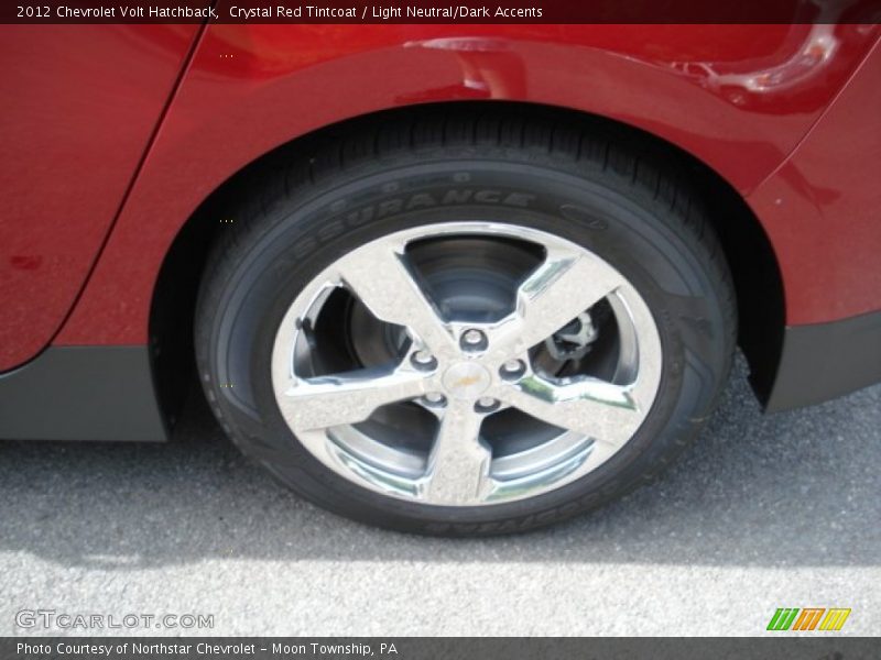 Crystal Red Tintcoat / Light Neutral/Dark Accents 2012 Chevrolet Volt Hatchback
